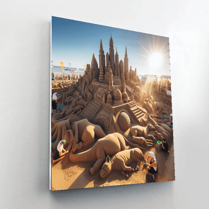 International Sand Sculpting Festival - Portugal Paint By Numbers Kits
