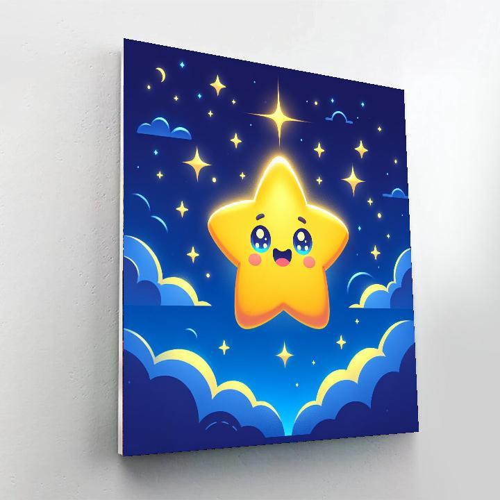 Twinkling Star Painting By Numbers Kit