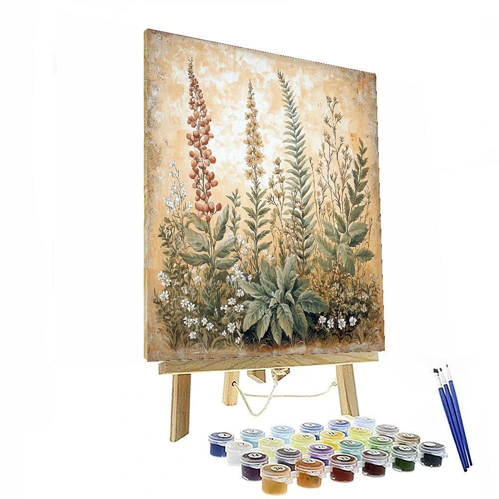 Leonardo Da Vinci Inspired Elements Of Nature  Paint By Numbers Art