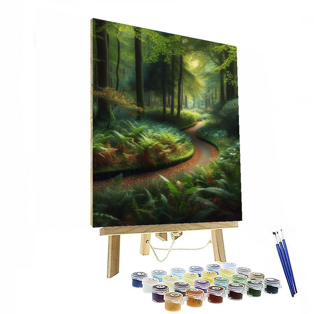 Enchanting Forest Trail Numbered Painting Kits