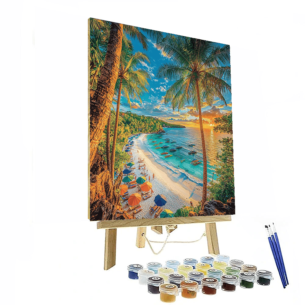 Boracay Island Paint By Numbers Kits