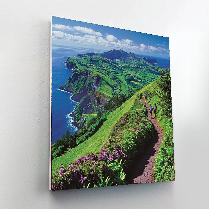 The Azores Archipelago Painting Number Kit