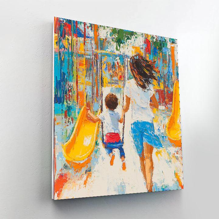 Park Playground Adventures DIY Paint By Numbers