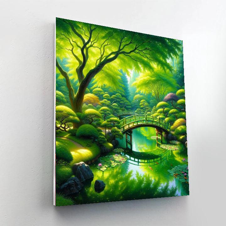 Timeless Japanese Garden Paint By Color
