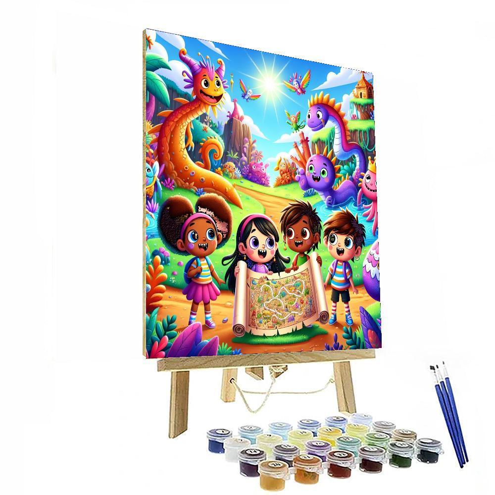 Fantasy Island Expedition Paint By Color