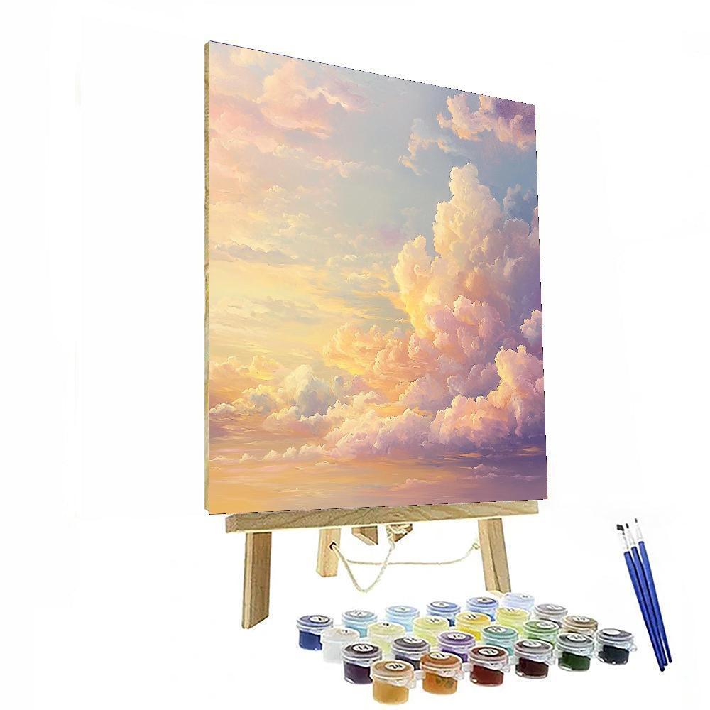 Edgar Degas Inspired Melody Of Clouds  Paint By Numbers