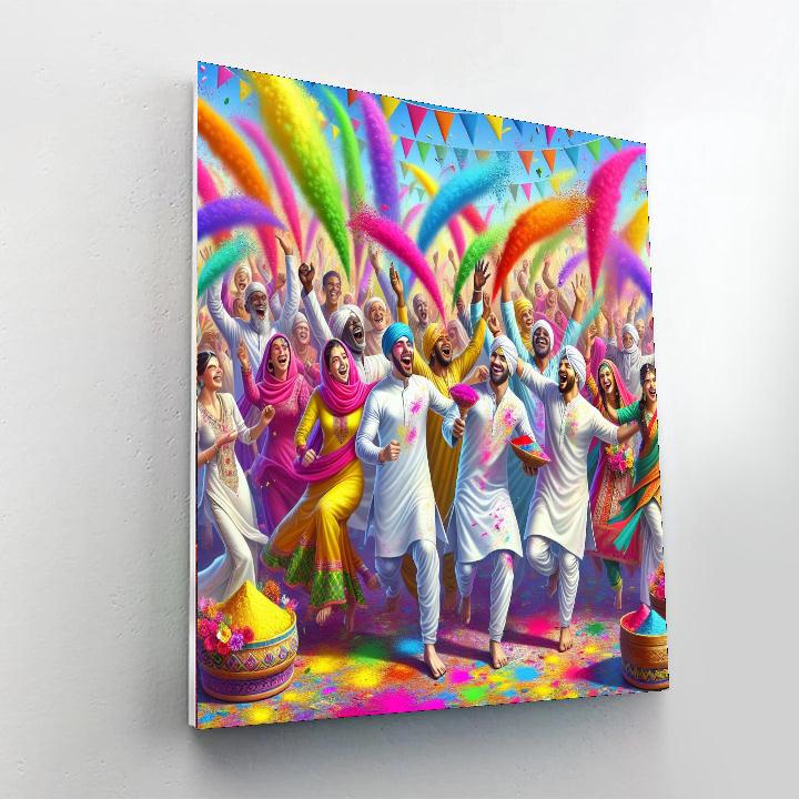 Carnival Of Colors - India DIY Paint By Numbers