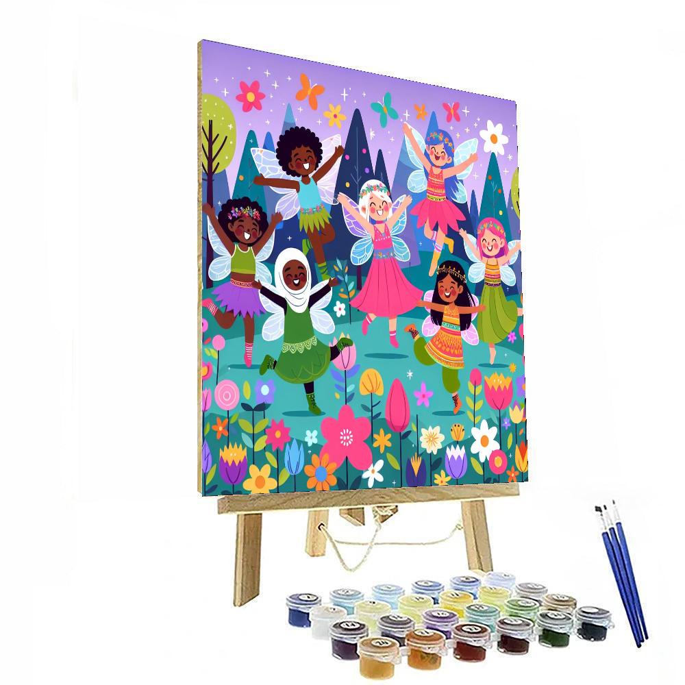 The Enchanted Fairy Forest DIY Paint By Numbers