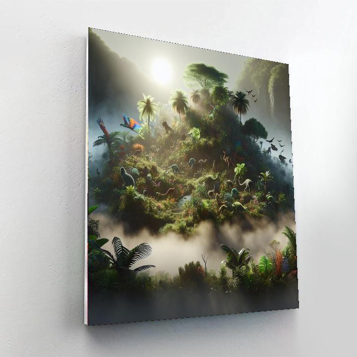 Mystical Island Paint By Numbers Kits