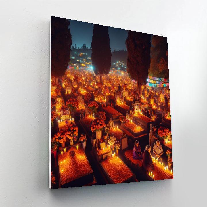 Fiesta De Los Muertos - Pátzcuaro, Mexico Paint By Number