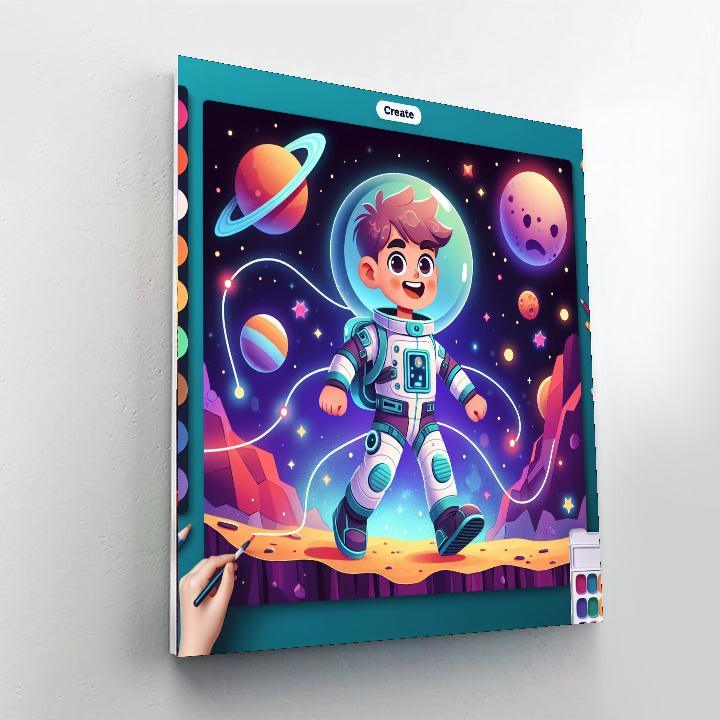 Space Ranger Expedition Paint By Number