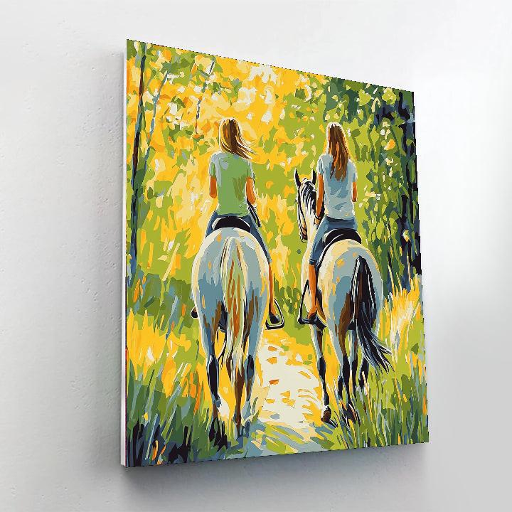 Joyful Adventures Await Painting By Numbers Kit