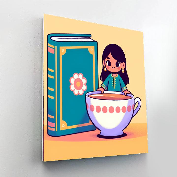 Giant's Storybook Number Painting