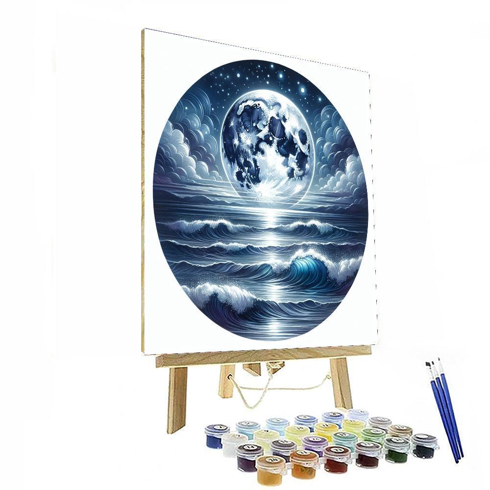 Mystical Lunar Tides Paint By Color