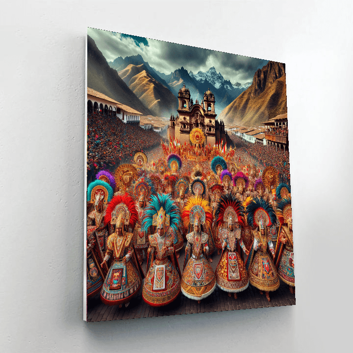 Inti Raymi Festival Number Painting