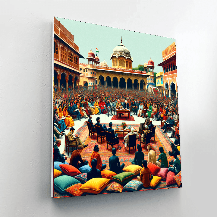 The Jaipur Literature Festival Paint By Color