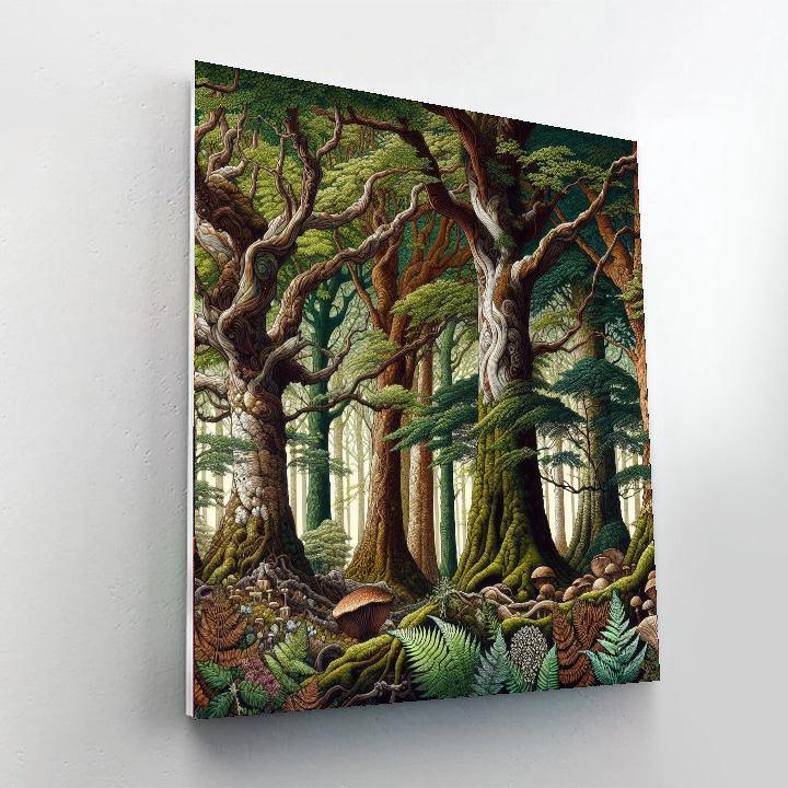 Regal Woodland Scene Paint By Numbers Kits