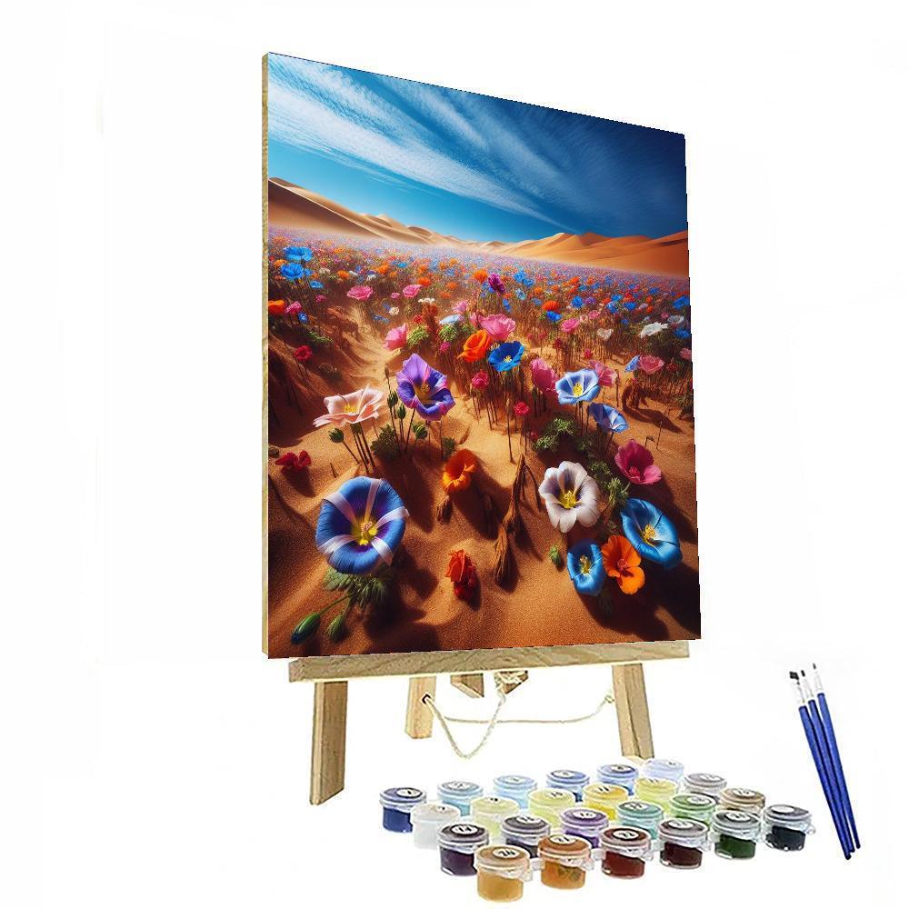 Desert Bloom Mirage DIY Paint By Numbers