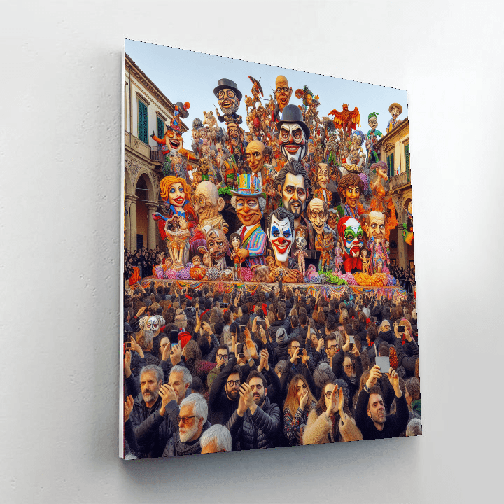 Carnival Of Viareggio - Italy Paint By Numbers Kits