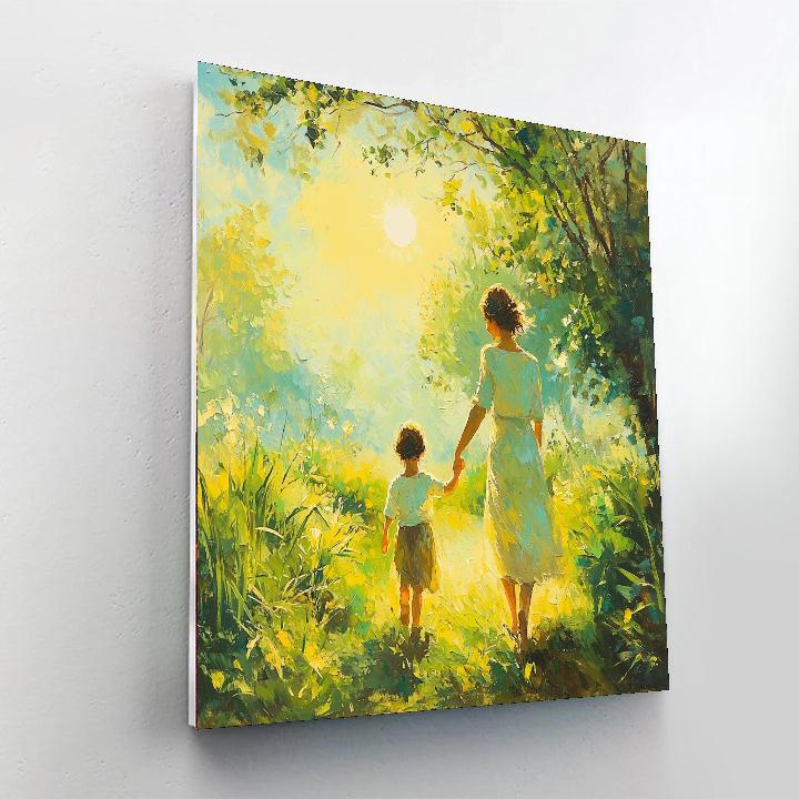 Connected By Love Number Painting