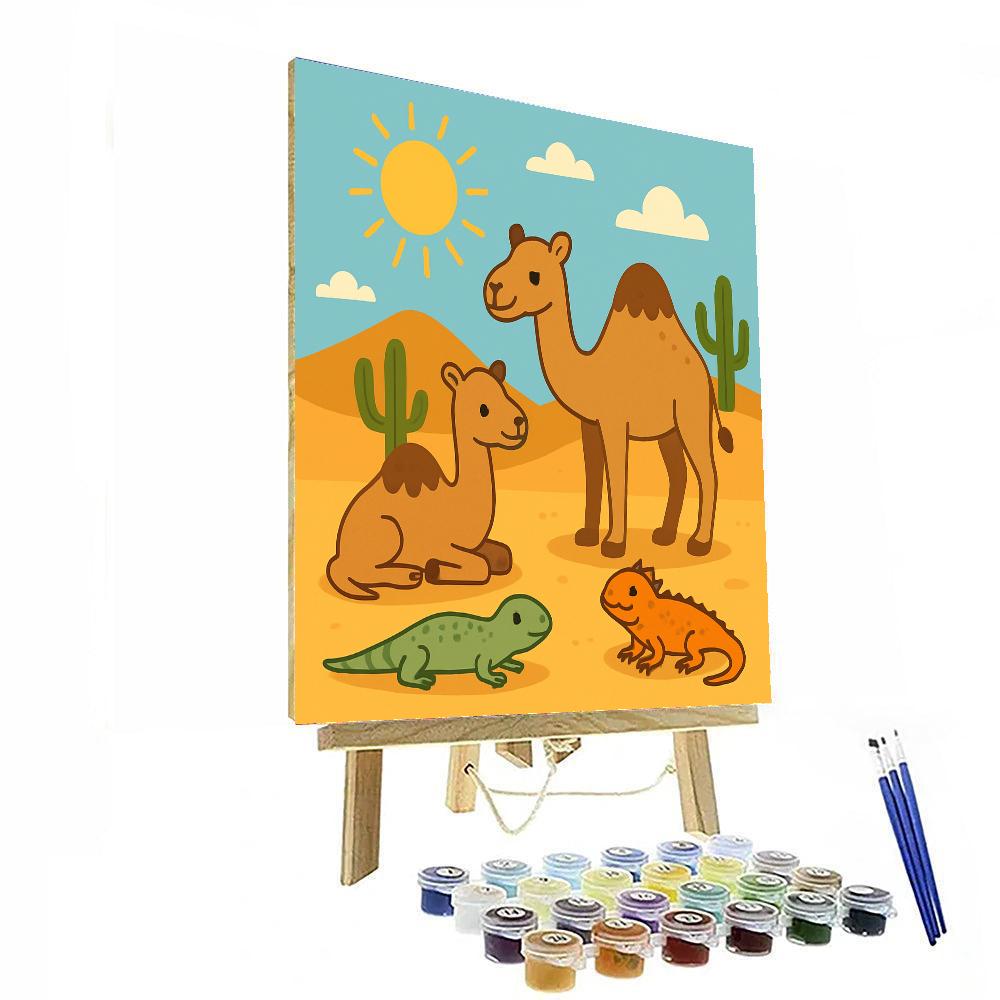 Desert Discoveries DIY Paint By Numbers