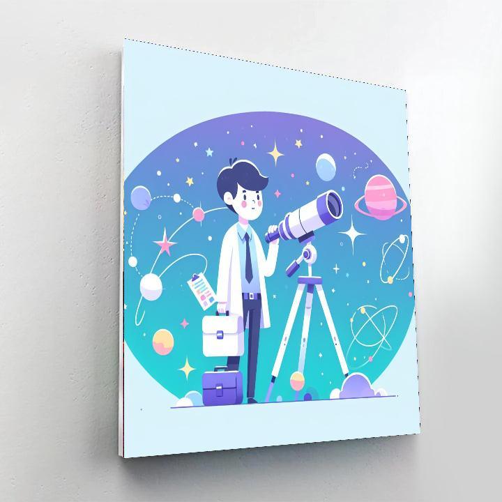 Galactic Science Adventure Paint By Number