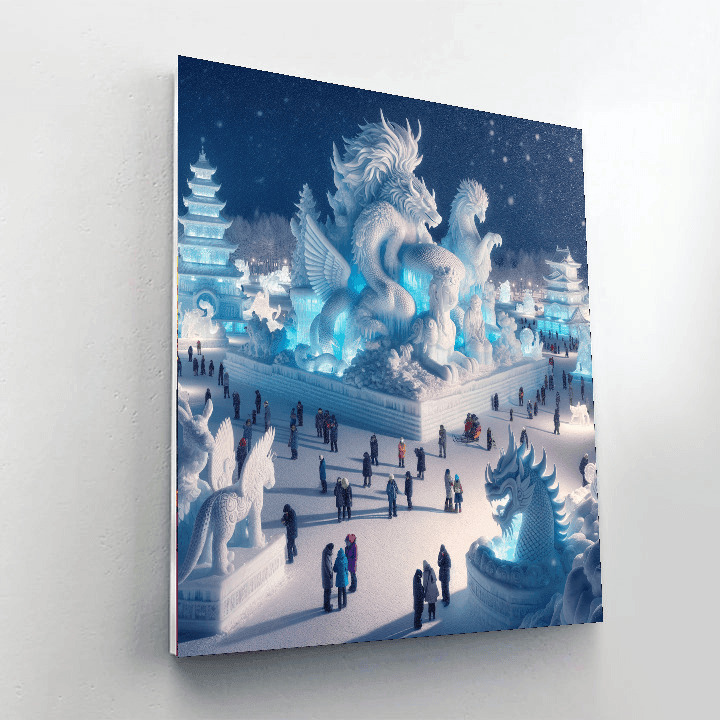 Sapporo Snow Festival - Hokkaido, Japan DIY Paint By Numbers