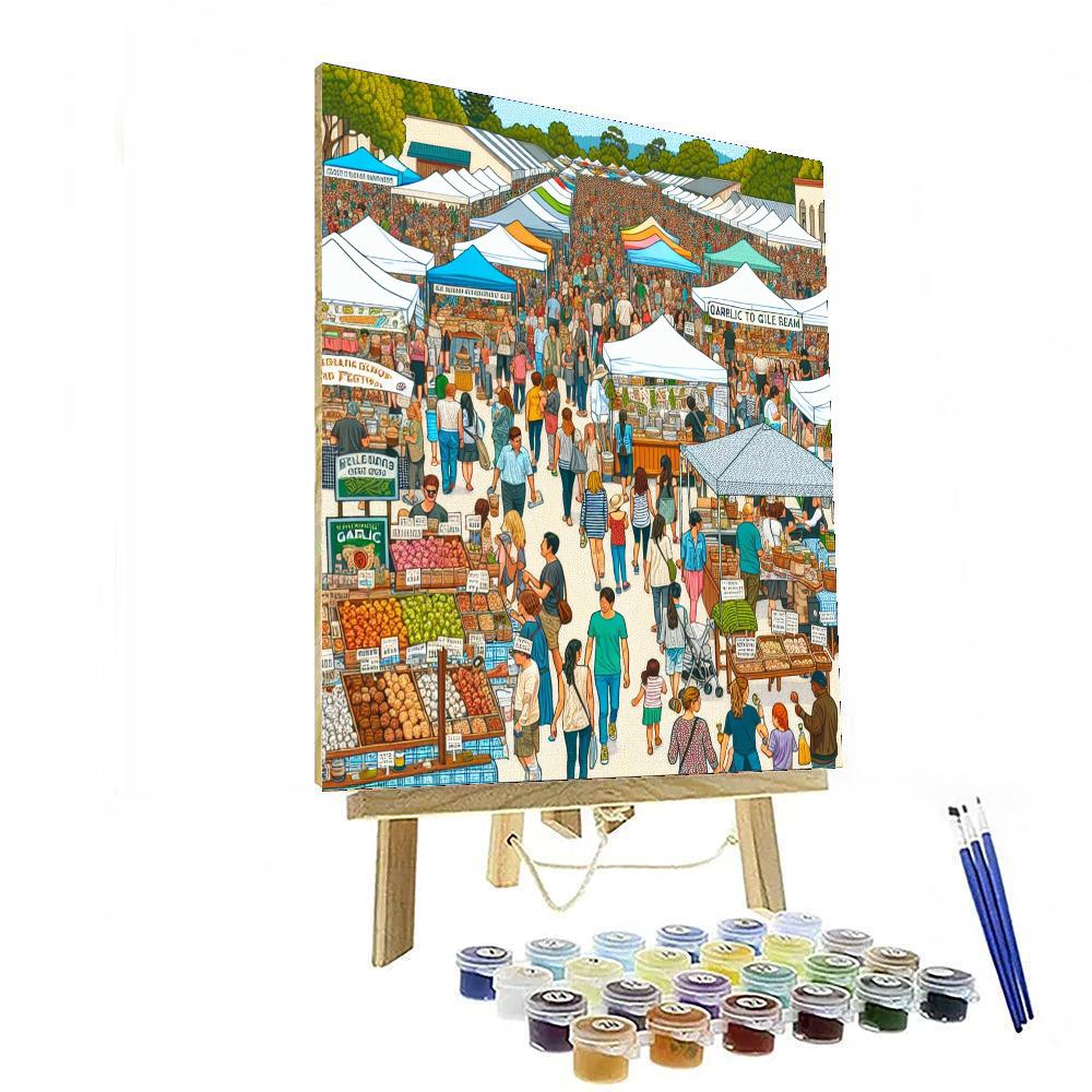Garlic Festival - United States Paint By Numbers Kits