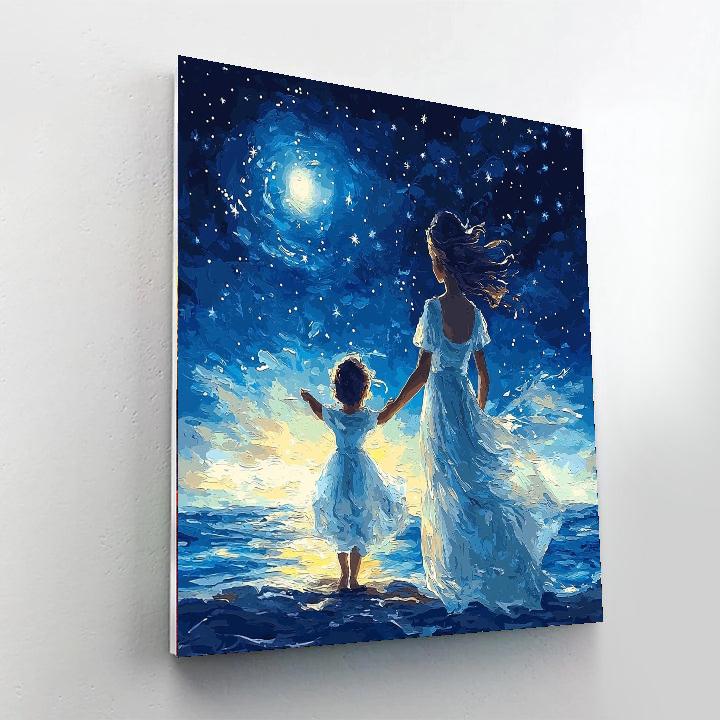 Dreams In The Night Sky Paint By Numbers Kits