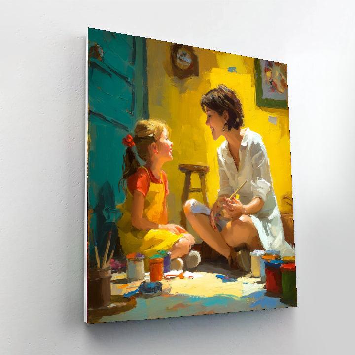 A Bond That Never Breaks Number Painting