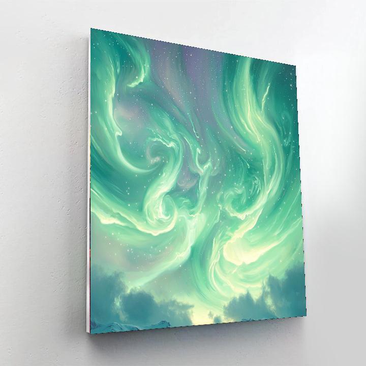 Edgar Degas Inspired Whispers Of The Aurora  Paint By Numbers Kits