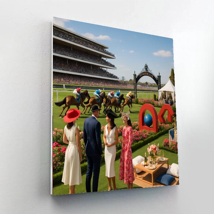 Melbourne Cup Carnival - Victoria DIY Paint By Numbers