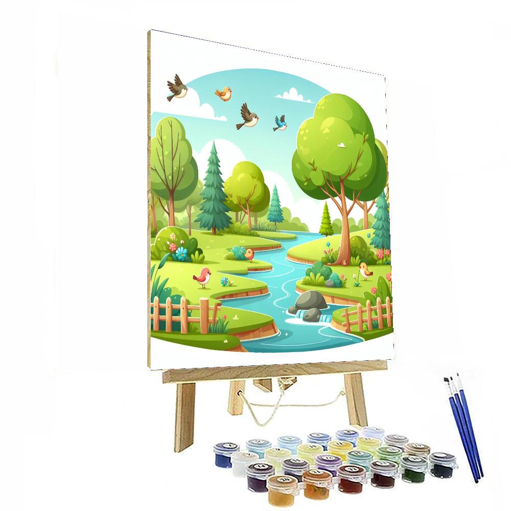 Harmony Hollow Paint By Numbers Art