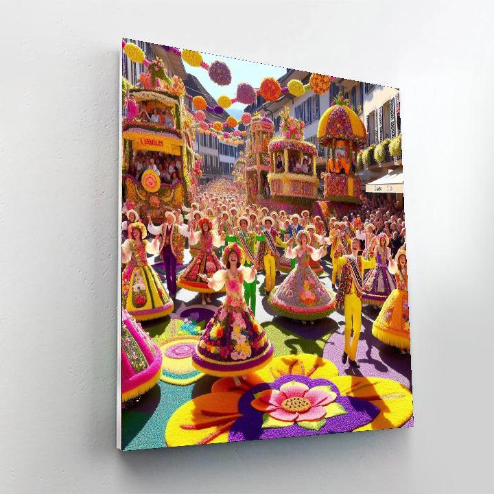 Festa Da Flor - Madeira Paint By Numbers Kits
