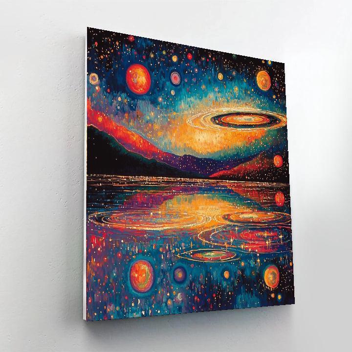 Vassily Kandinsky Inspired Eternal Space Wonder  Paint By Numbers
