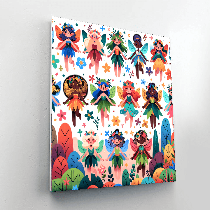 Fabulous Fairies Paint By Number