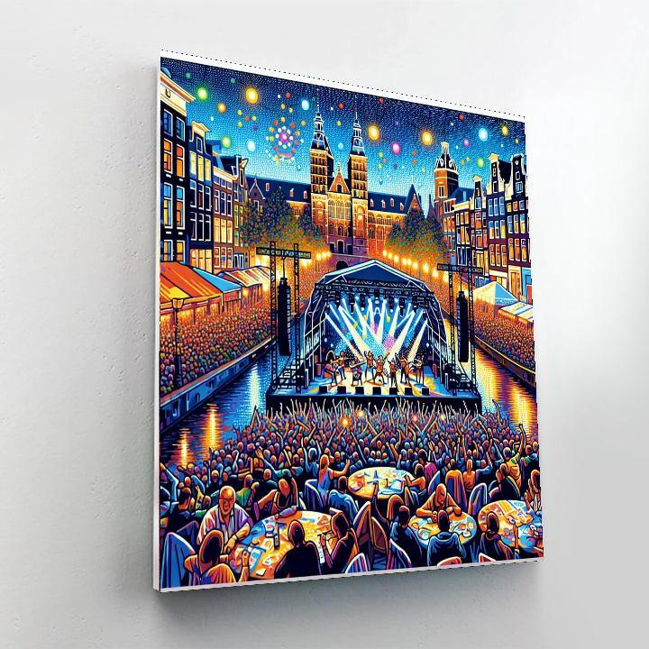 Holland Festival - Amsterdam Paint By Numbers