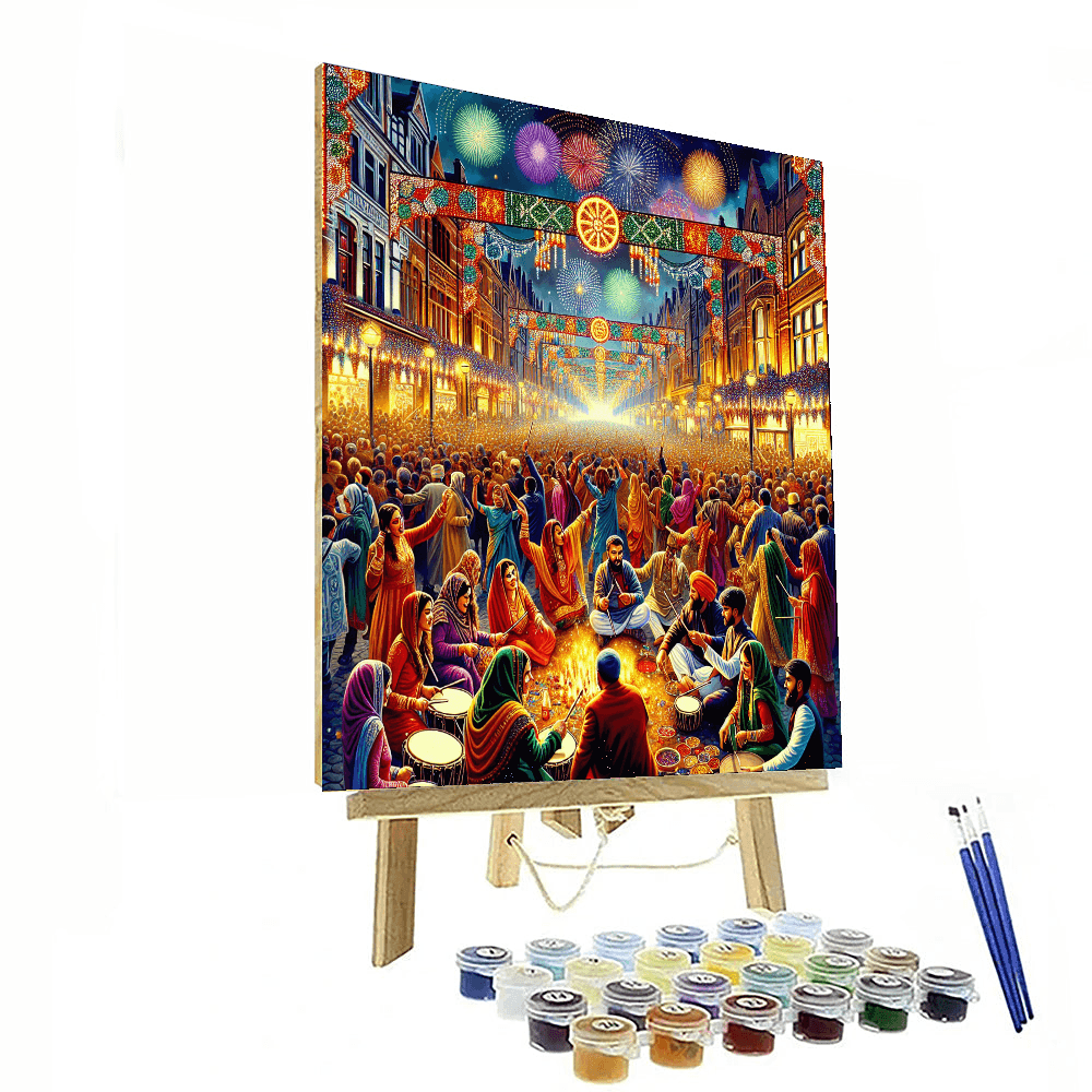 Diwali - Leicester Numbered Painting Kits