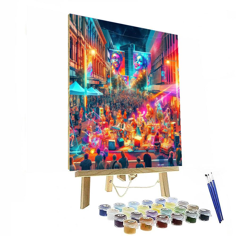 Adelaide Fringe Festival - Adelaide Paint By Numbers Kits
