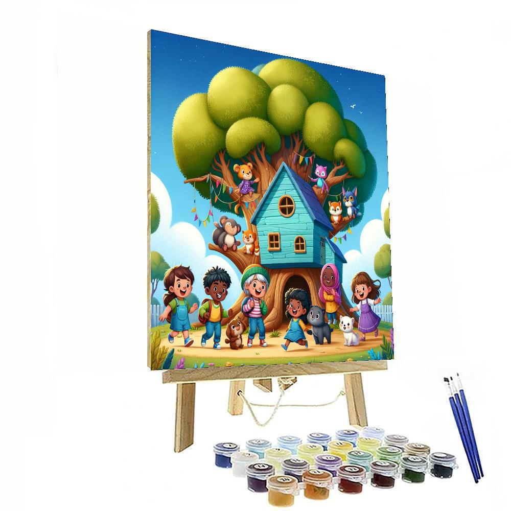 Magic Treehouse Adventures Number Painting