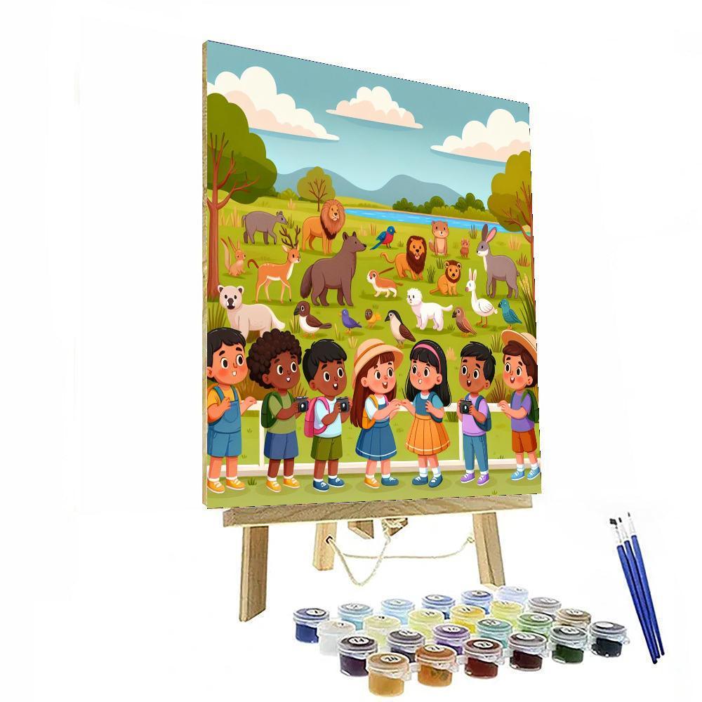 Wildlife Watch Painting By Numbers Kit