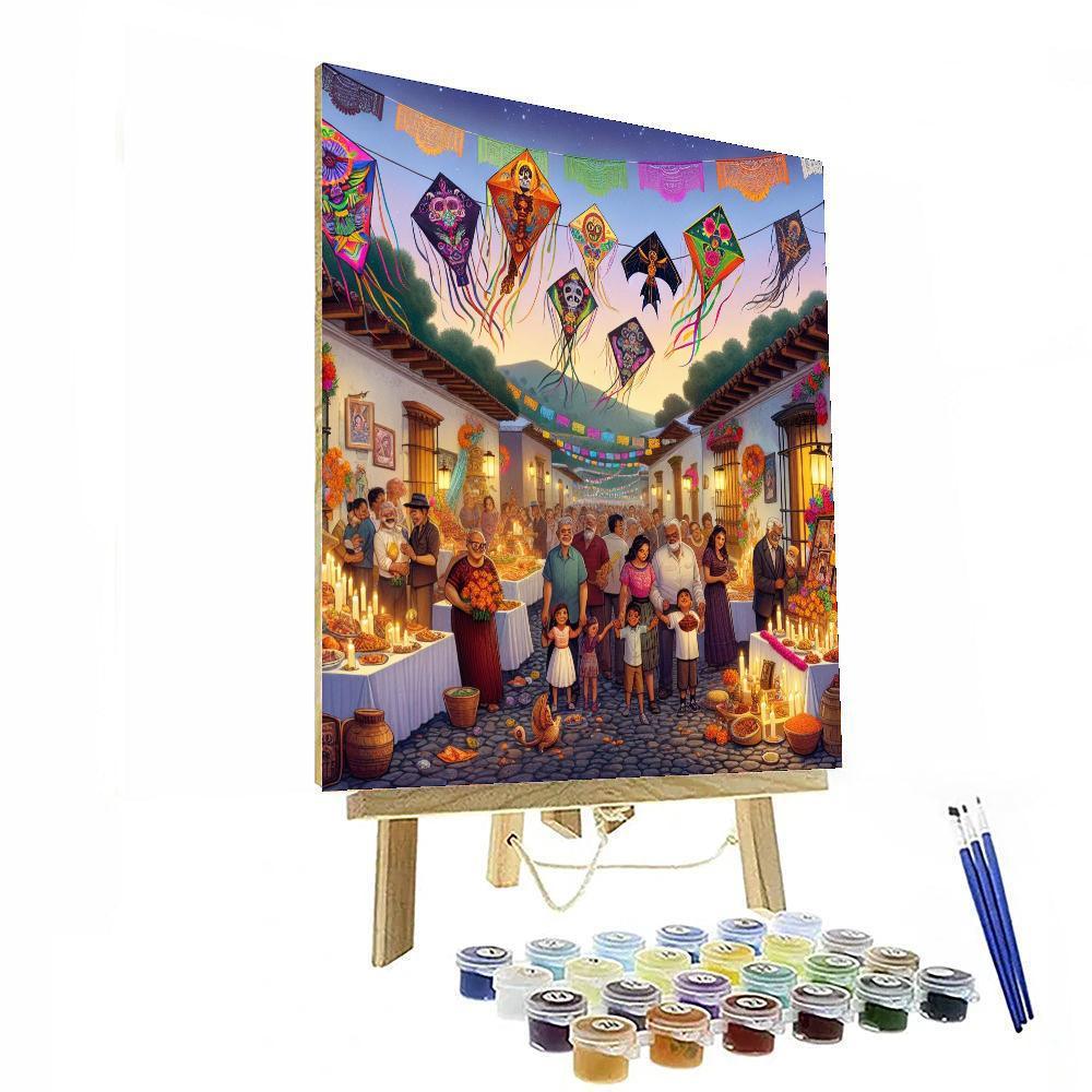 Noche De Muertos - Guatemala Paint By Numbers
