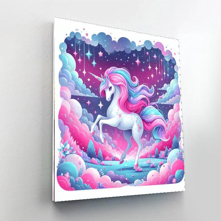 Mystical Unicorn Dreamscape Paint By Numbers