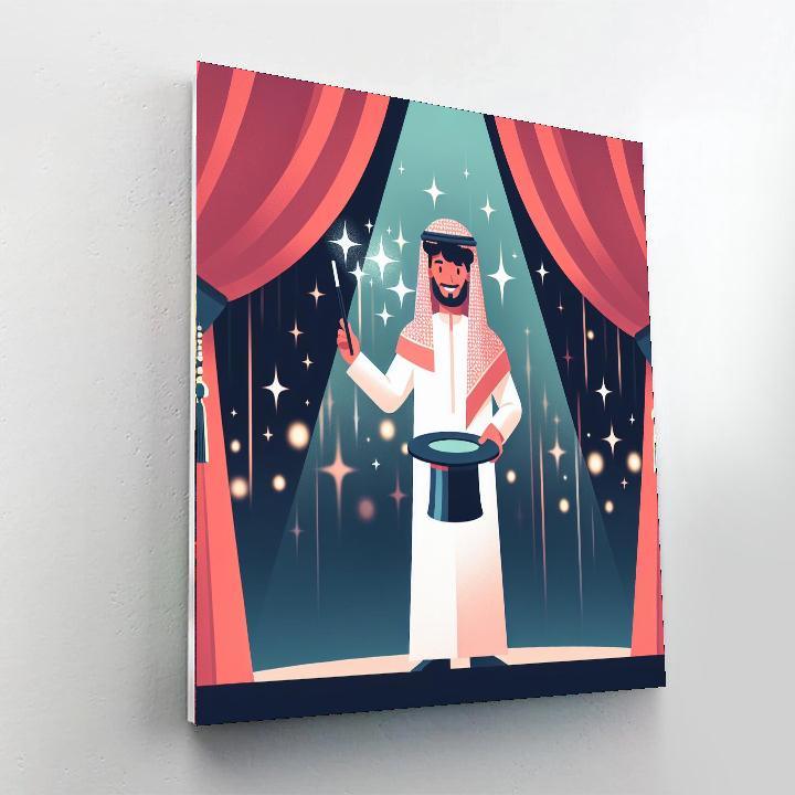 Magic Show Number Painting