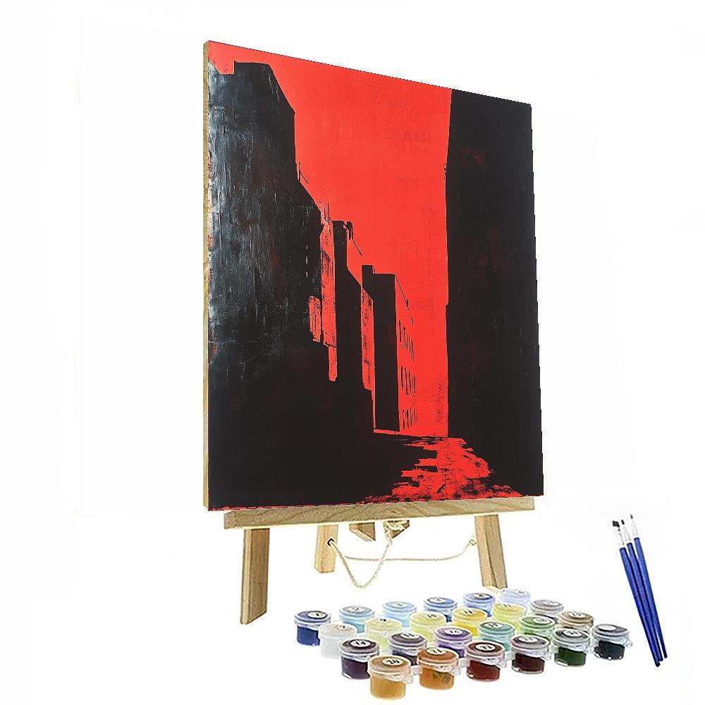 Banksy Inspired Whispers Of The Forgotten  Paint By Numbers Kits