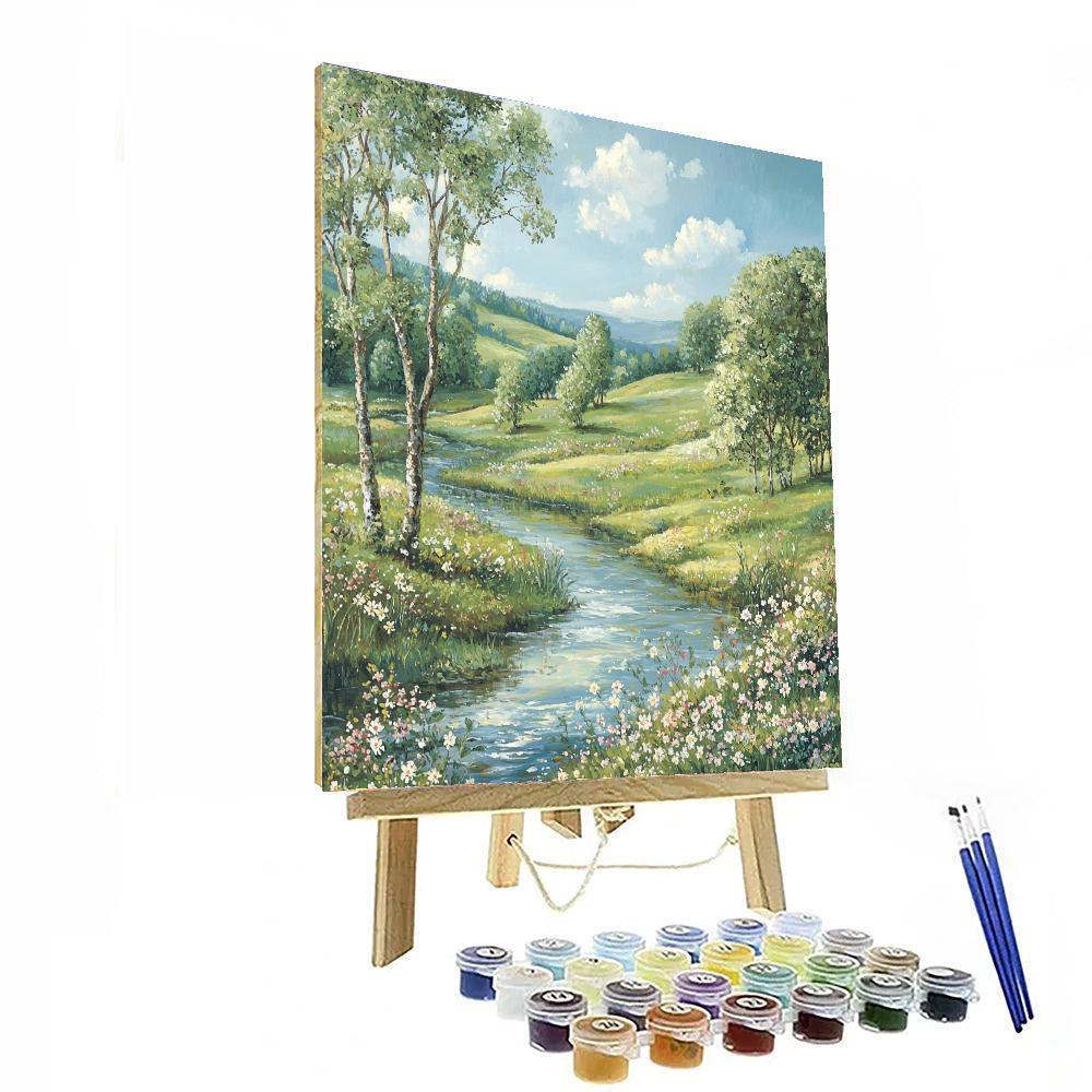 John Constable Inspired Gentle Reflections Of Nature  Paint By Numbers Kits