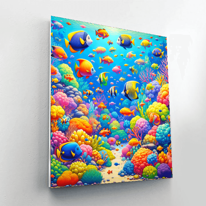 Exploration Under The Sea Paint By Number