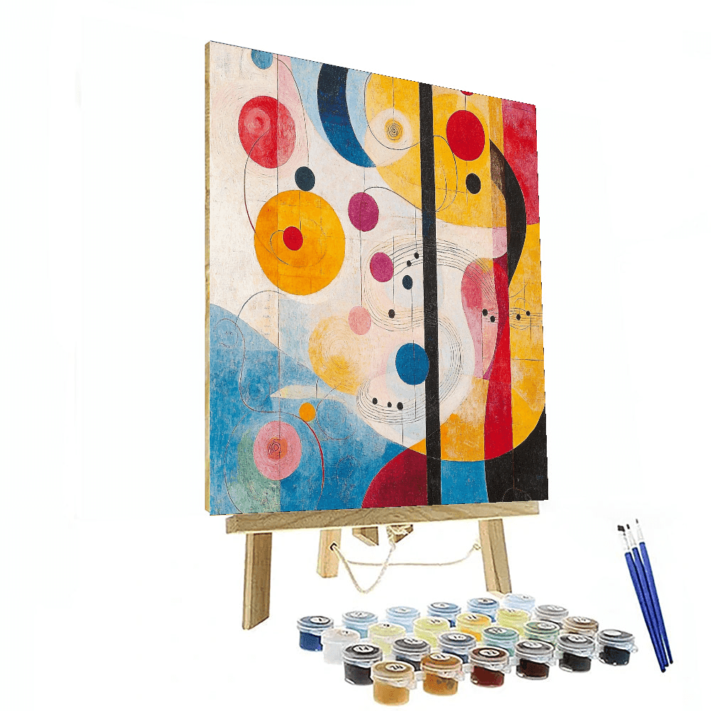 Paul Klee Inspired Sweet Harmony  Paint By Numbers Art