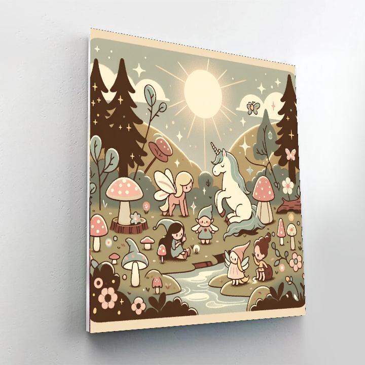 Fantasy Glade Numbered Painting Kits