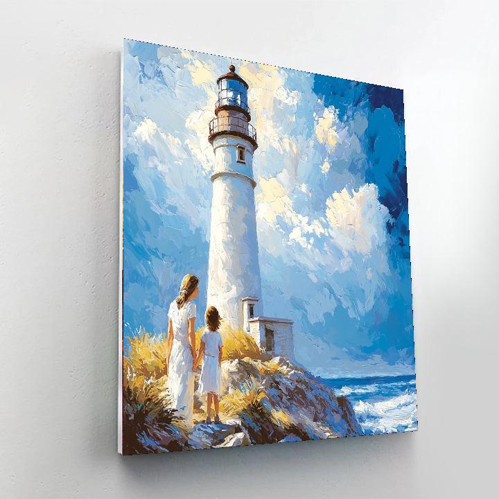 The Lighthouse Of Love Paint By Numbers Kits